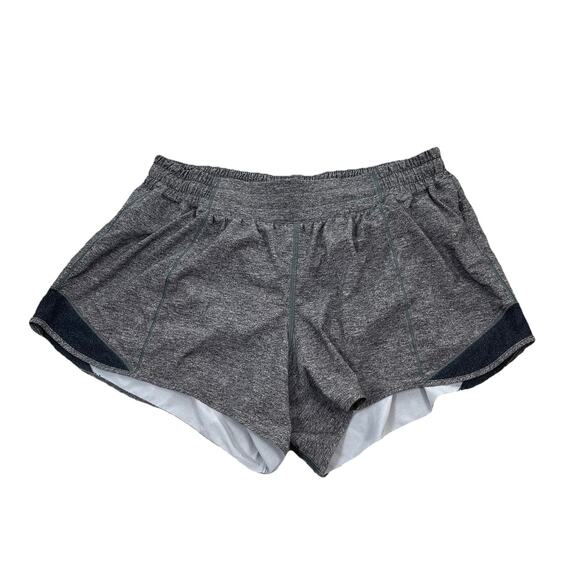 Lululemon Hotty Hot Short II Long Size 12 Multicolor 4" Inseam Women 64-35 - Picture 2 of 7